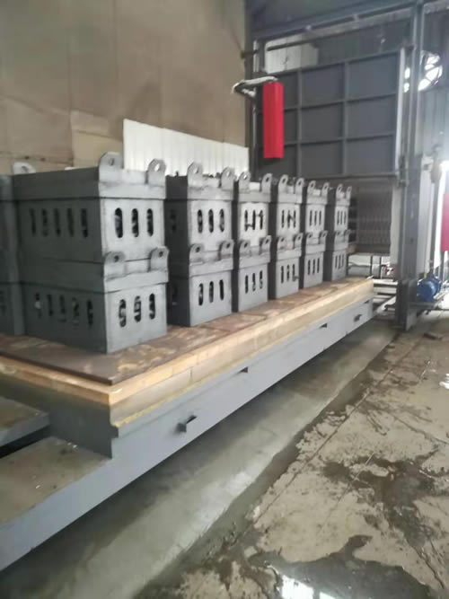 400KW臺(tái)車爐圓滿交付！